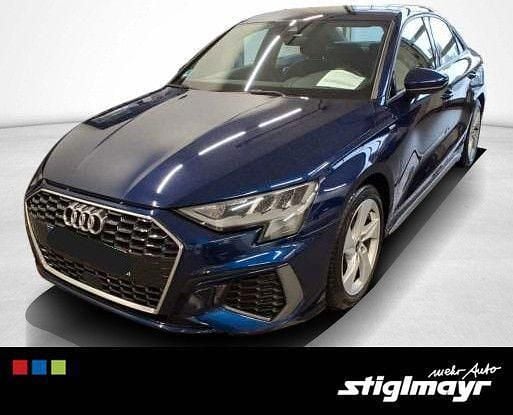 Blau Gebraucht 2022 Audi A3 S-Line Limousine | 26.440 € (Fairer Preis) - Bild 1/4