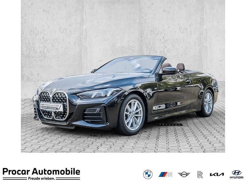 Schwarz Gebraucht 2025 BMW 420 M Sport Cabrio | 45.990 € (Superpreis) - Bild 1/4