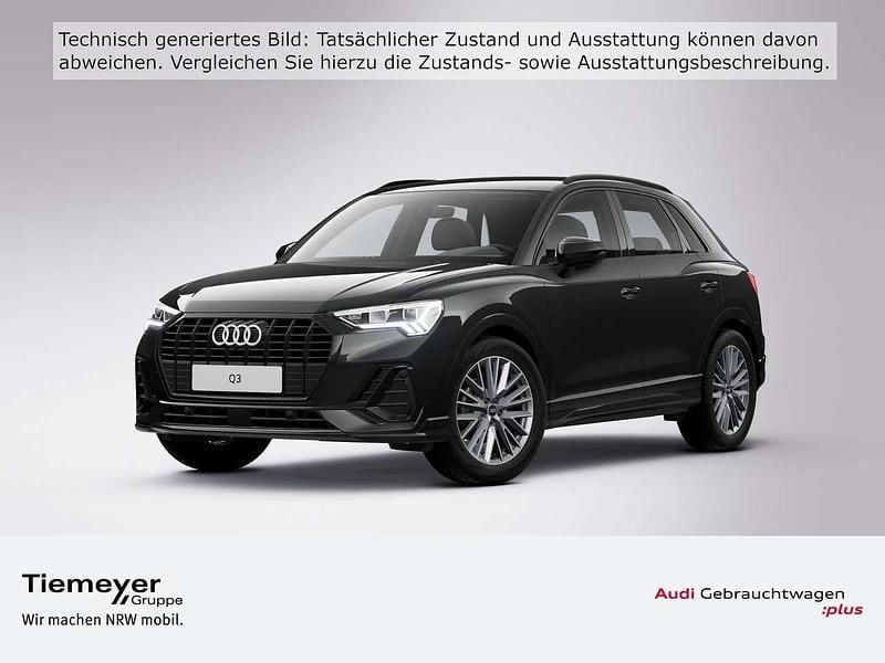 Mythosschwarz metallic Gebraucht 2022 Audi Q3 S-Line SUV | 34.480 € (Guter Preis) - Bild 1/4