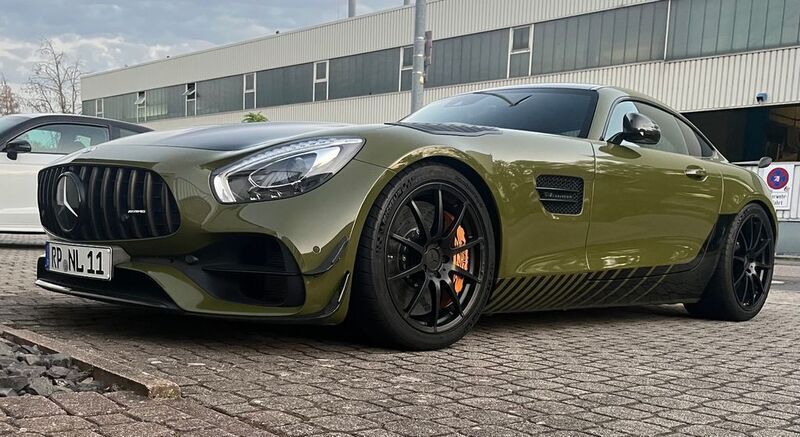 Schwarz Gebraucht 2019 Mercedes AMG GT S AMG Coupé | 92.000 € (Superpreis) - Bild 1/4
