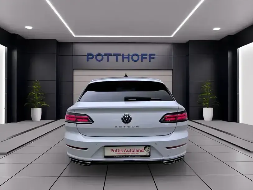 Gebraucht VW Arteon R-line 200 PS (147 kW) 2021 Weiß Limousine