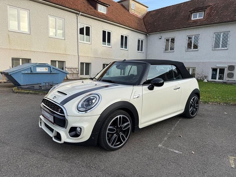 Weiß Gebraucht 2017 Mini John Cooper Works Cabriolet Cabrio | 17.300 € (Guter Preis) - Bild 1/4