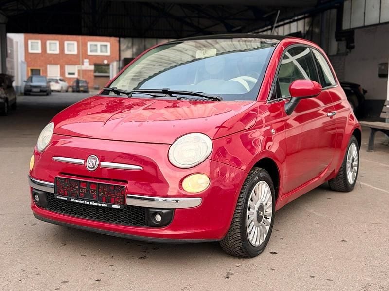 Gebraucht Fiat 500 70 PS (51 kW) 2009 Rot Cabrio