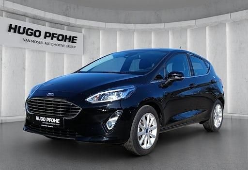 Gebraucht Ford Fiesta Titanium S 100 PS (73 kW) 2021 Obsidian schwarz metallic Kleinwagen