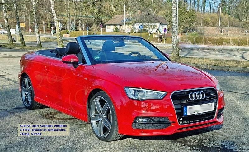 Gebraucht Audi A3 Cabriolet S-Line 150 PS (110 kW) 2016 Rot Cabrio