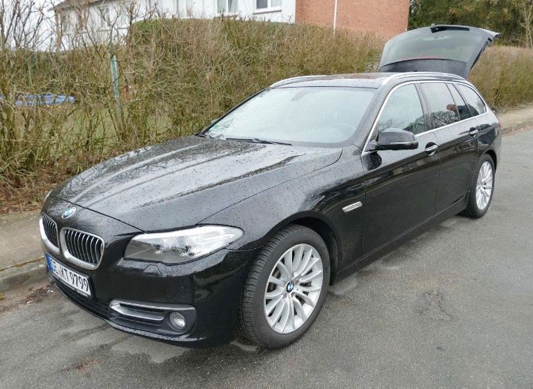 Schwarz Gebraucht 2013 BMW 528 Luxury Line Kombi | 10.500 € (Guter Preis) - Bild 1/4