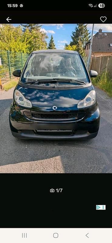 Schwarz Gebraucht 2008 Smart ForTwo Coupé Coupé | 4.200 € (Teuer) - Bild 1/4