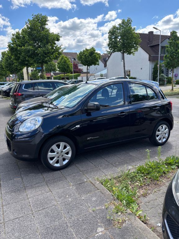 Schwarz Gebraucht 2013 Nissan Micra Kleinwagen | 8.800 € (Etwas zu teuer) - Bild 1/4
