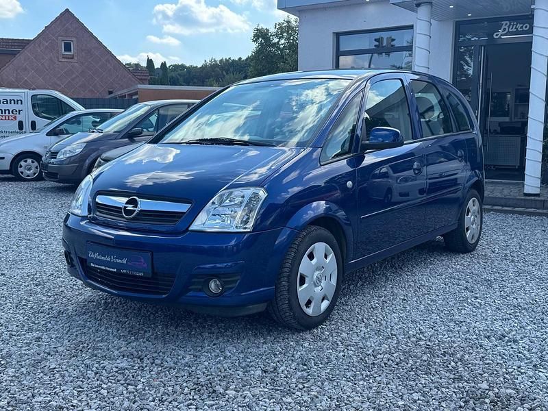 Blau Gebraucht 2008 Opel Meriva Van / Kleinbus | 2.199 € (Fairer Preis) - Bild 1/4