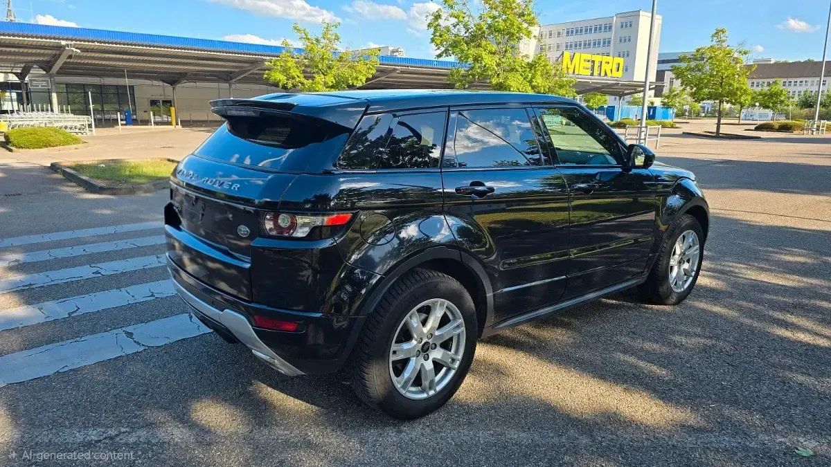 Gebraucht Land Rover Range Rover evoque Dynamic 190 PS (139 kW) 2013 Schwarz SUV
