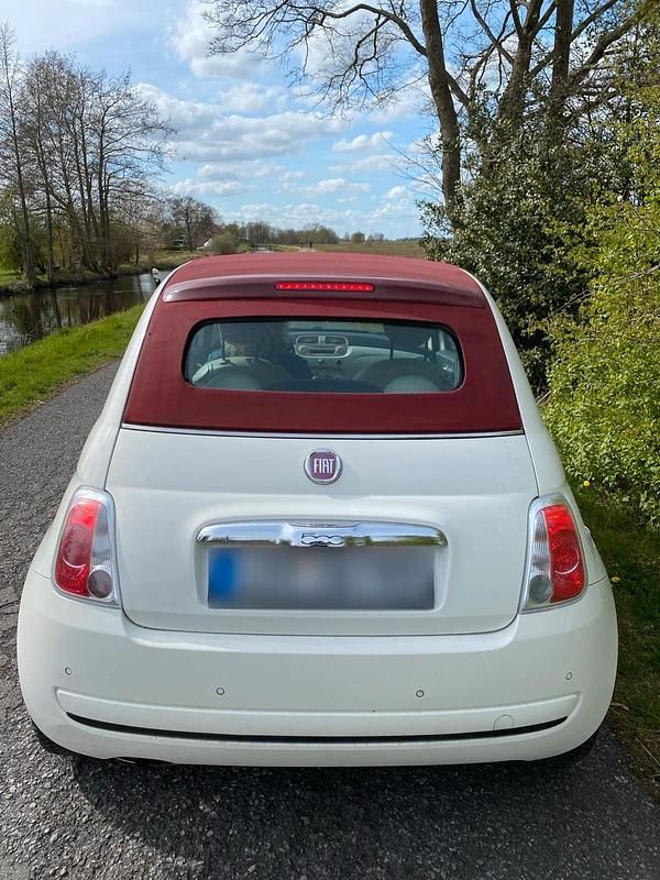 Gebraucht Fiat 500 69 PS (50 kW) 2011 Weiß Cabrio