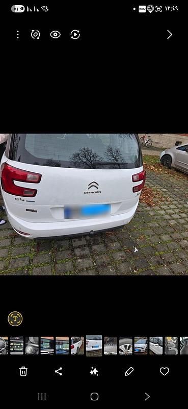 Gebraucht Citroën C4 150 PS (110 kW) 2014 Weiß Van / Kleinbus