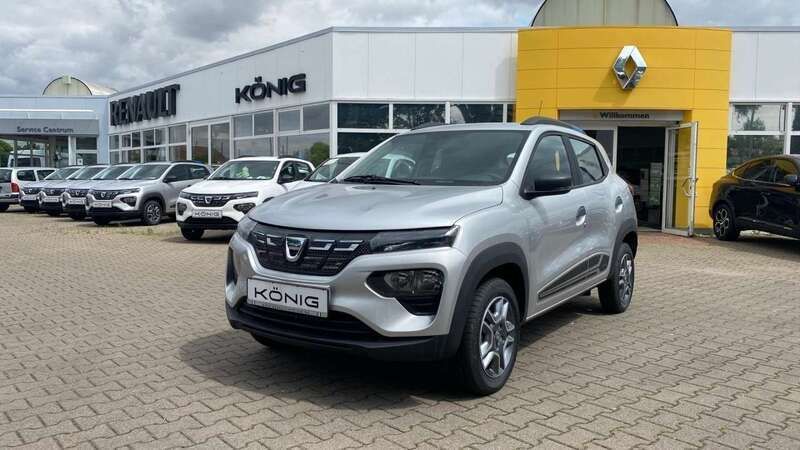 Silbergrau metallic Gebraucht 2021 Dacia Spring Business Kleinwagen | 9.996 € (Fairer Preis) - Bild 1/4