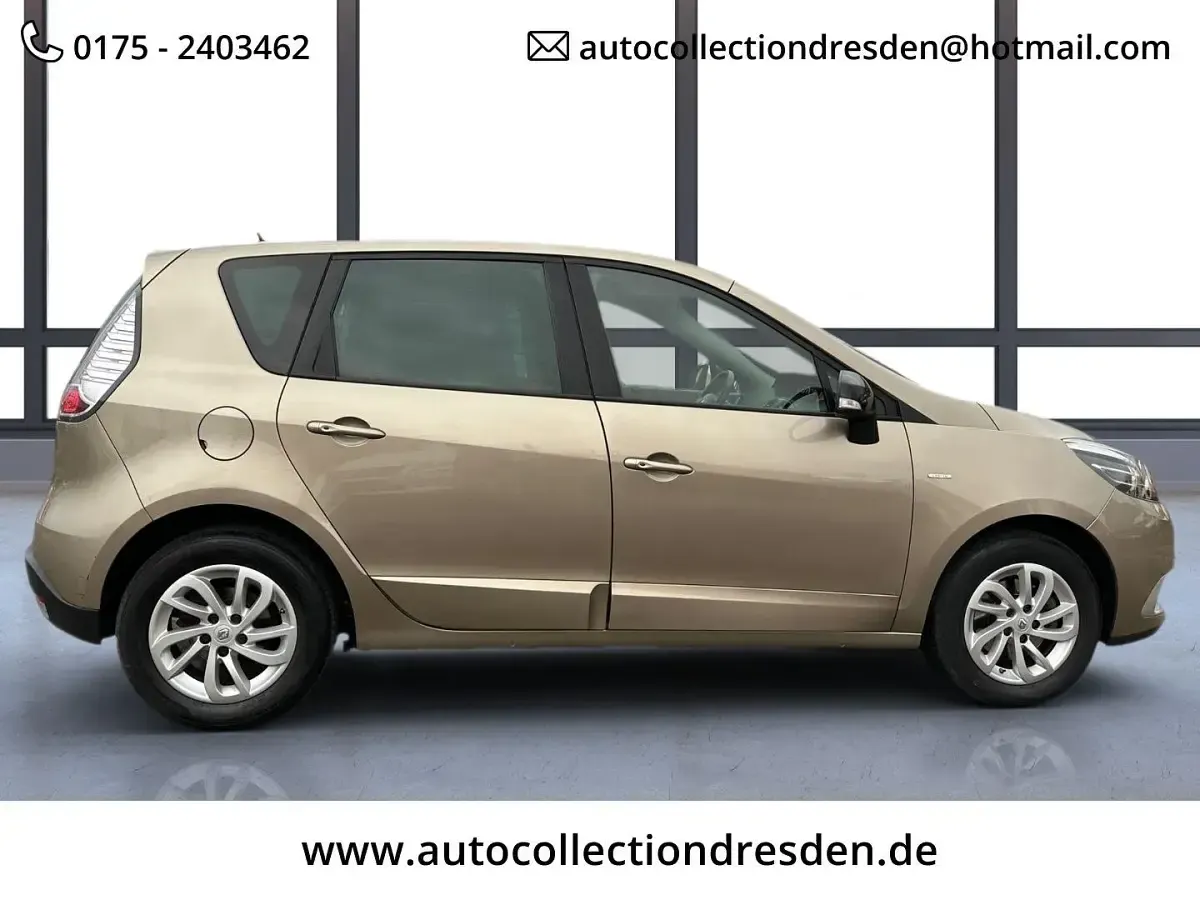 Gebraucht Renault Scenic E-Tech LIMITED 116 PS (85 kW) 2016 Beige Van / Kleinbus
