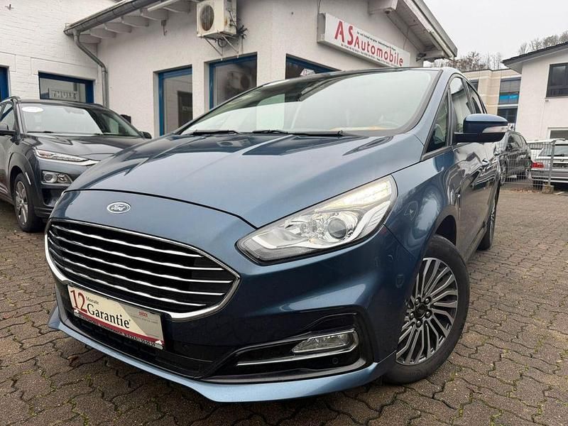 Gebraucht Ford S-MAX Trend 150 PS (110 kW) 2021 Chromablau metallic Van / Kleinbus