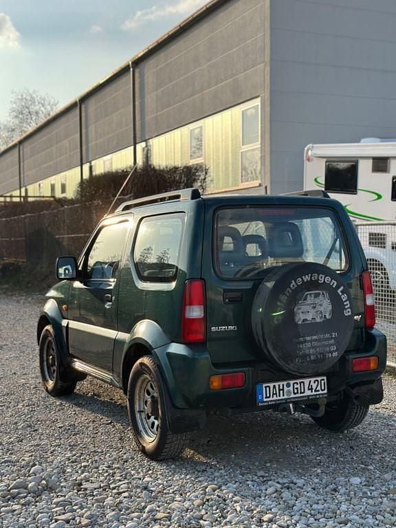 Gebraucht Suzuki Jimny 82 PS (60 kW) 2001 Grün SUV