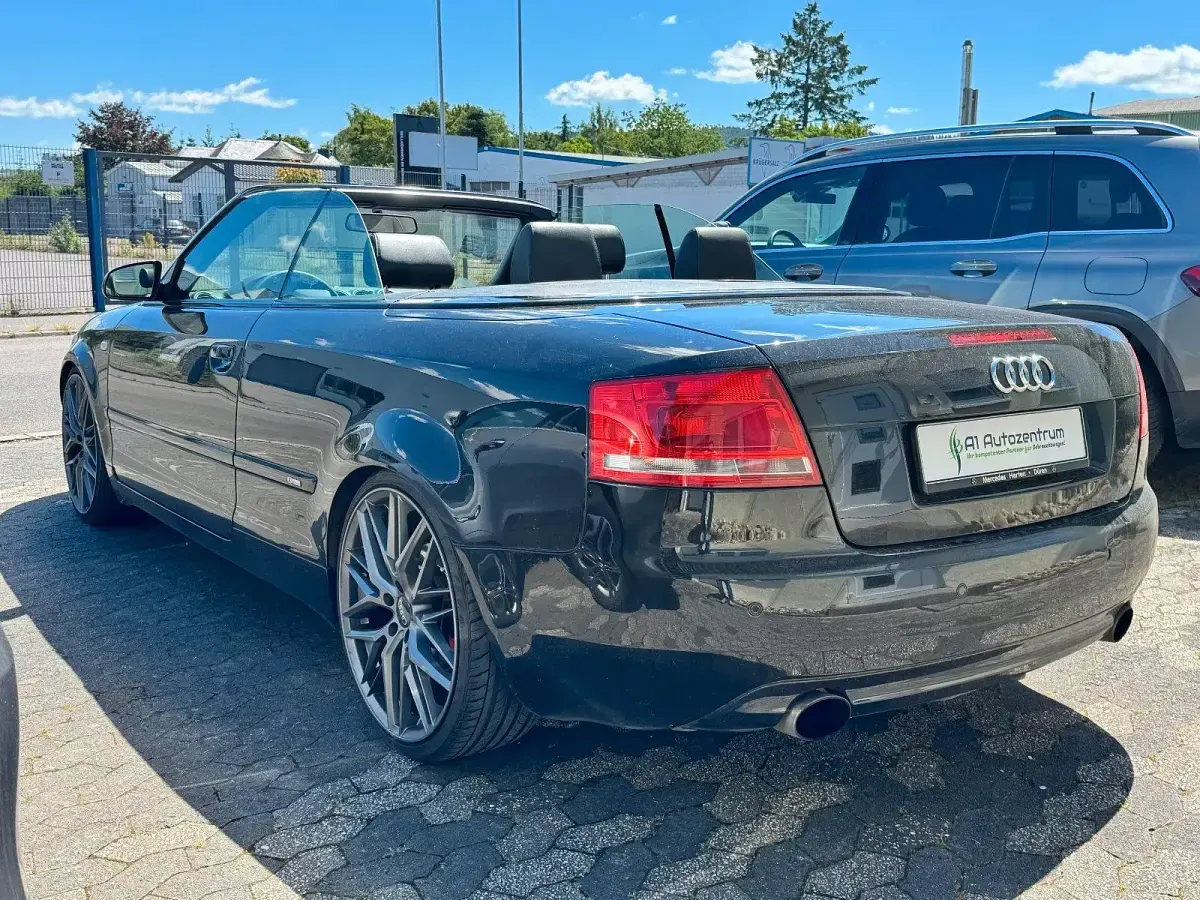 Gebraucht Audi A4 Cabriolet S-Line 256 PS (188 kW) 2007 Schwarz Cabrio