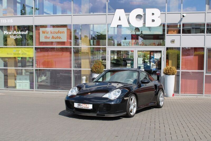 Schwarz Gebraucht 2003 Porsche 996 Turbo Coupé | 59.900 € (Fairer Preis) - Bild 1/4