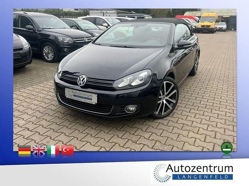Gebraucht VW Golf Cabriolet LOUNGE 125 PS (91 kW) 2015 Schwarz Cabrio