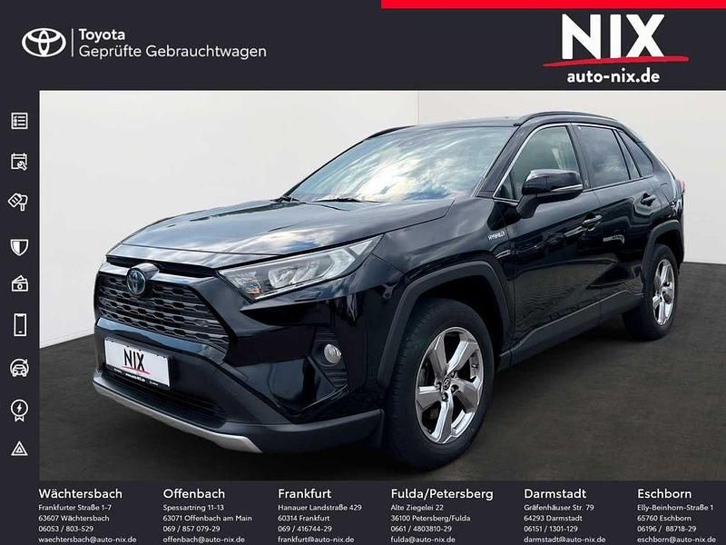 Schwarz Gebraucht 2021 Toyota RAV4 Hybrid Team SUV | 34.570 € (Etwas zu teuer) - Bild 1/4