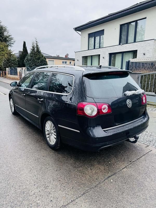 Gebraucht VW Passat R 170 PS (125 kW) 2008 Schwarz Kombi