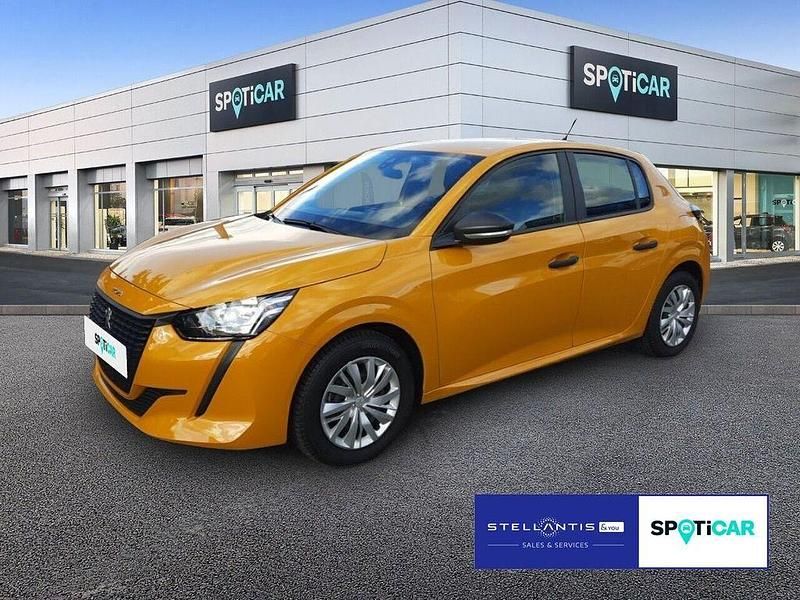 Gelb Gebraucht 2021 Peugeot 208 Kleinwagen | 10.730 € (Fairer Preis) - Bild 1/4