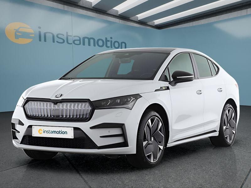 Gebraucht Skoda Enyaq iV RS 219 kW (299 PS) 2024 Weiß SUV