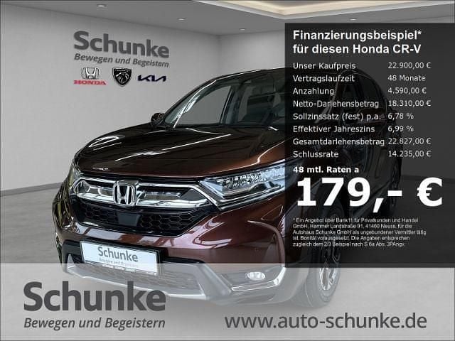 Braun Gebraucht 2020 Honda CR-V Elegance SUV | 22.900 € (Fairer Preis) - Bild 1/4