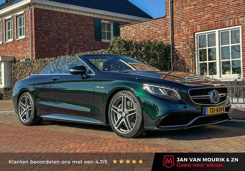 Gebraucht Mercedes S63 AMG AMG 585 PS (430 kW) 2016 Grün Cabrio