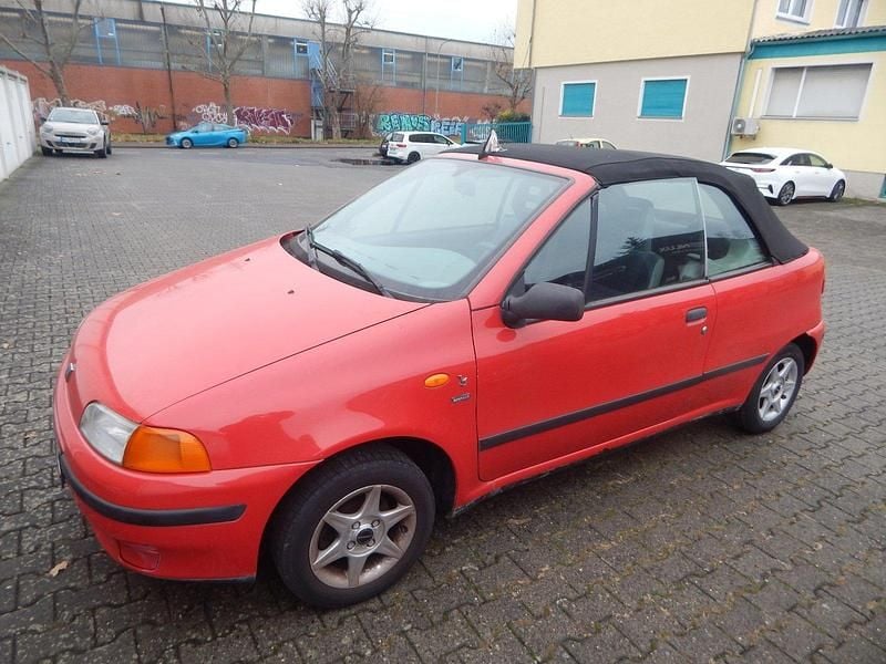 Rot Gebraucht 1995 Fiat Punto Cabriolet S Cabrio | 2.300 € - Bild 1/4