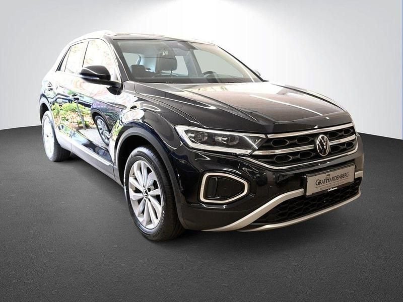 Schwarz Gebraucht 2022 VW T-Roc Style SUV | 24.880 € (Fairer Preis) - Bild 1/4