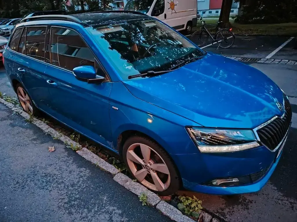 Gebraucht Skoda Fabia Style 110 PS (80 kW) 2020 Blau Kleinwagen