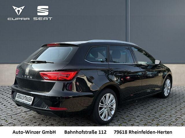 Gebraucht Seat Leon XCELLENCE 125 PS (91 kW) 2018 Schwarz Kombi