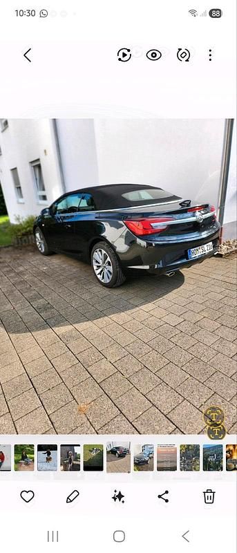 Gebraucht Opel Cascada 140 PS (102 kW) 2016 Schwarz Cabrio