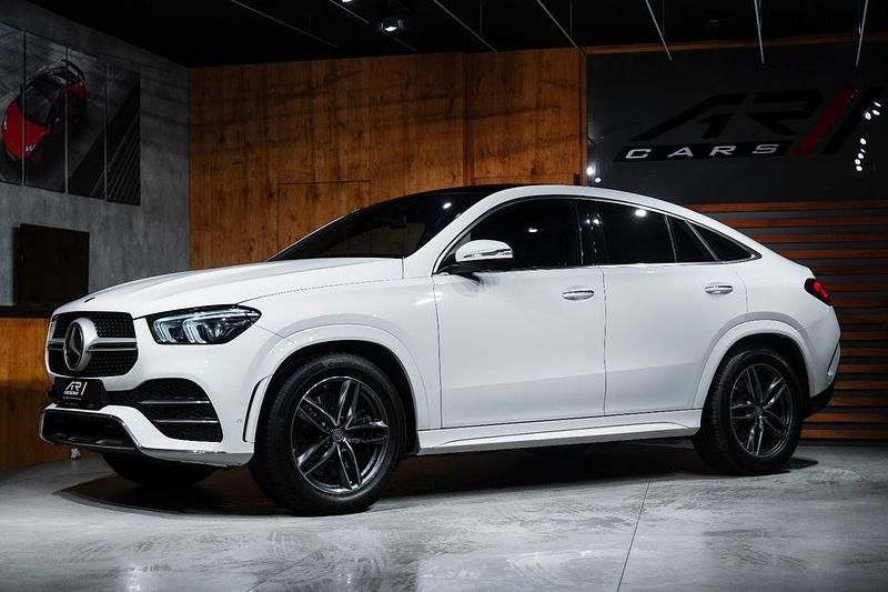 Weiß Gebraucht 2023 Mercedes GLE400 AMG line Coupé | 77.613 € (Fairer Preis) - Bild 1/4