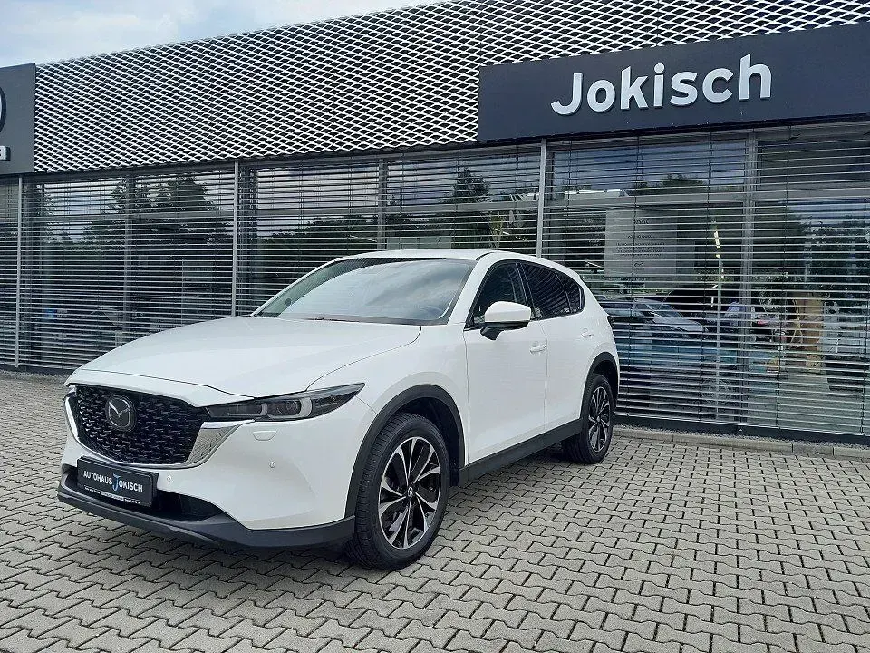 Gebraucht Mazda CX-5 Sky 194 PS (142 kW) 2022 Weiß SUV