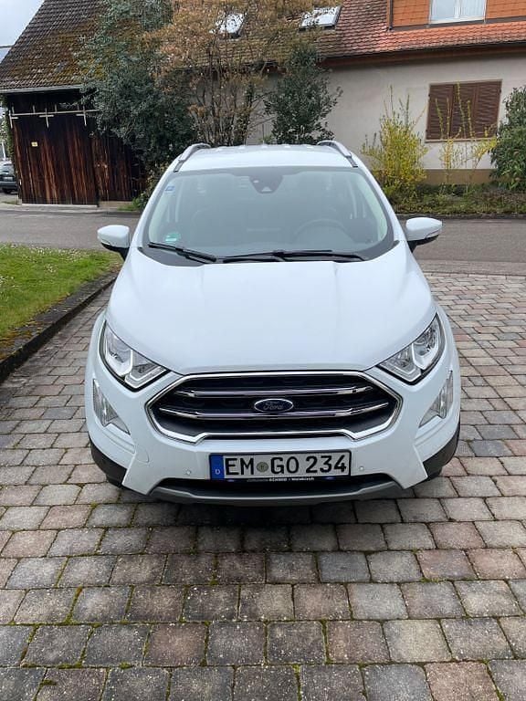 Usado Ford Ecosport Titanium 125 CV (91 kW) 2021 Blanco SUV