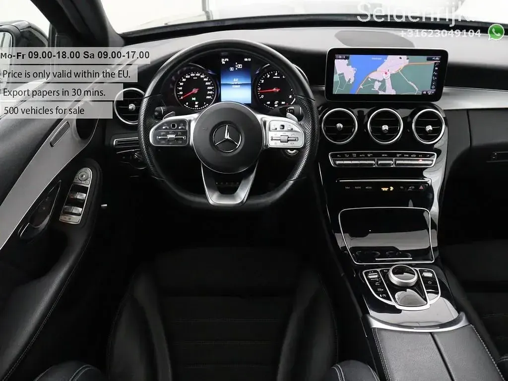 Gebraucht Mercedes C160 AMG 129 PS (94 kW) 2019 Schwarz Limousine