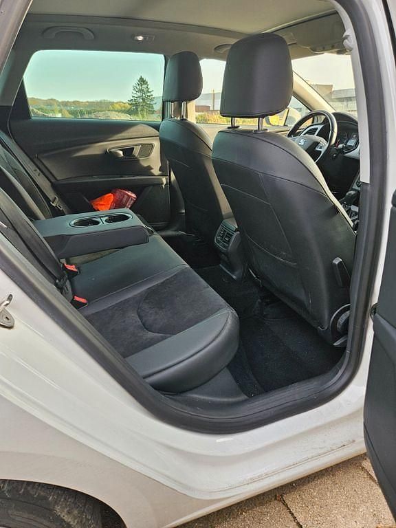 Gebraucht Seat Leon ST 110 PS (80 kW) 2018 Weiß Kombi