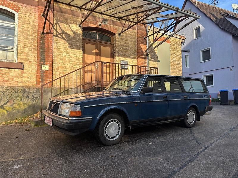 Gebraucht Volvo 240 85 PS (62 kW) 1990 Blau Kombi