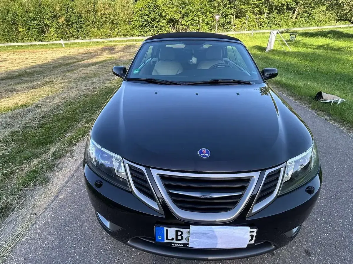 Gebraucht Saab 9-3 Cabriolet 209 PS (153 kW) 2009 Schwarz Cabrio