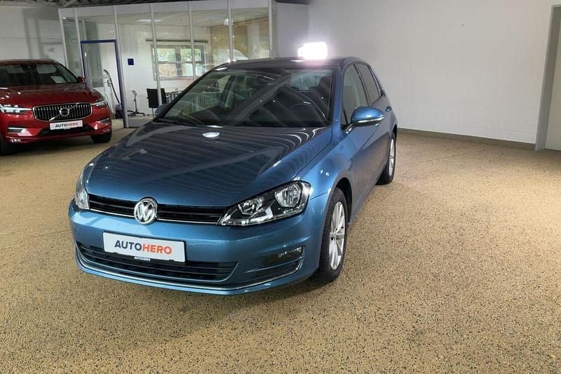 Blau Gebraucht 2015 VW Golf VII LOUNGE Limousine | 11.710 € (Fairer Preis) - Bild 1/3