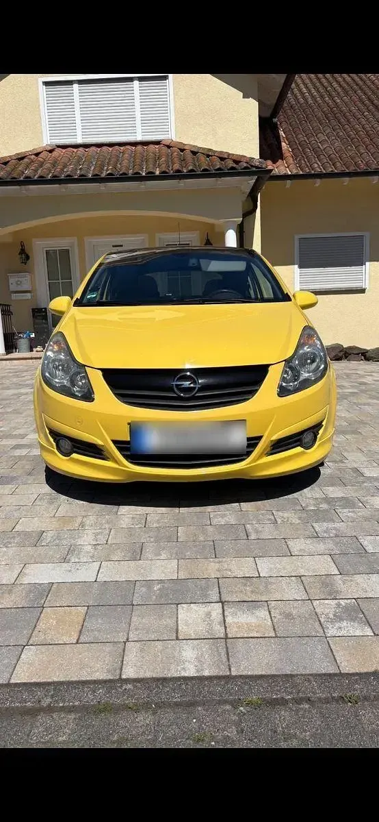 Gebraucht Opel Corsa OPC 101 PS (74 kW) 2010 Gelb Kleinwagen