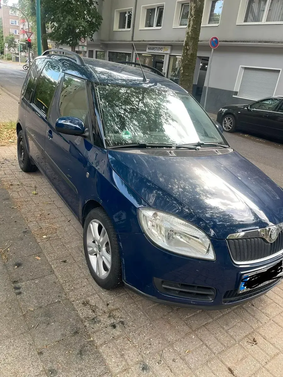 Gebraucht Skoda Roomster 86 PS (63 kW) 2009 Blau Van / Kleinbus
