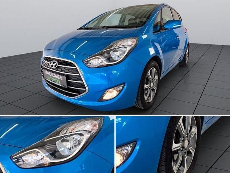 Gebraucht Hyundai ix20 Passion 125 PS (91 kW) 2016 Blau Kleinwagen