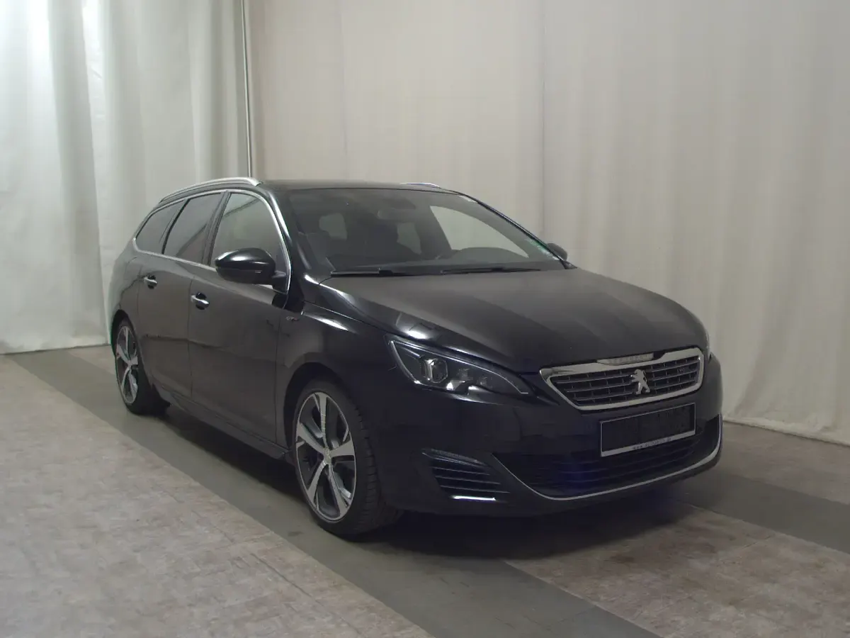 Gebraucht Peugeot 308 GT-line 205 PS (150 kW) 2016 Lackierung schwarz perla nera/metallic l (metallic) Kombi