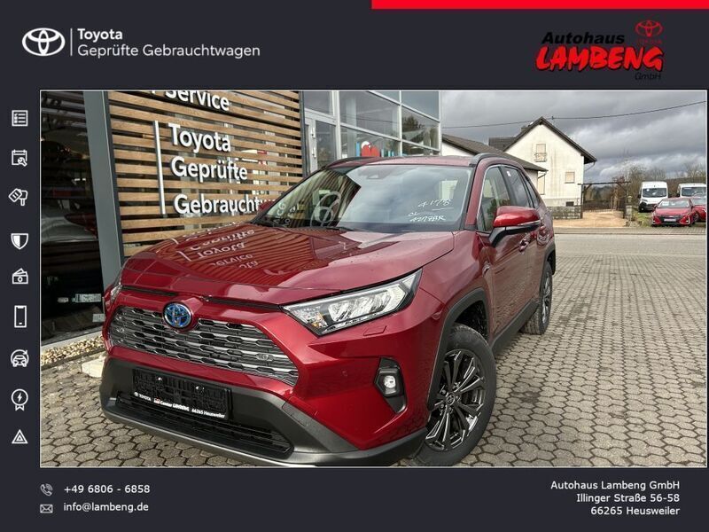 Rot Neu 2024 Toyota RAV4 Hybrid Team SUV | 44.980 € (Etwas zu teuer) - Bild 1/4