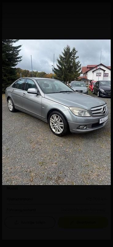Gebraucht Mercedes C230 Avantgarde 204 PS (150 kW) 2007 Grau Limousine