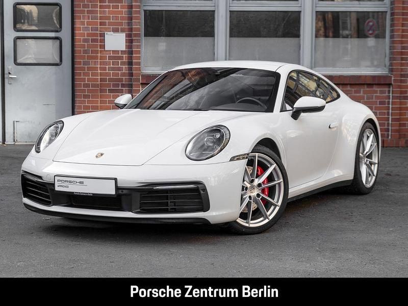 Weiss Gebraucht 2024 Porsche 911 Carrera 4S Coupé | 149.930 € (Fairer Preis) - Bild 1/4