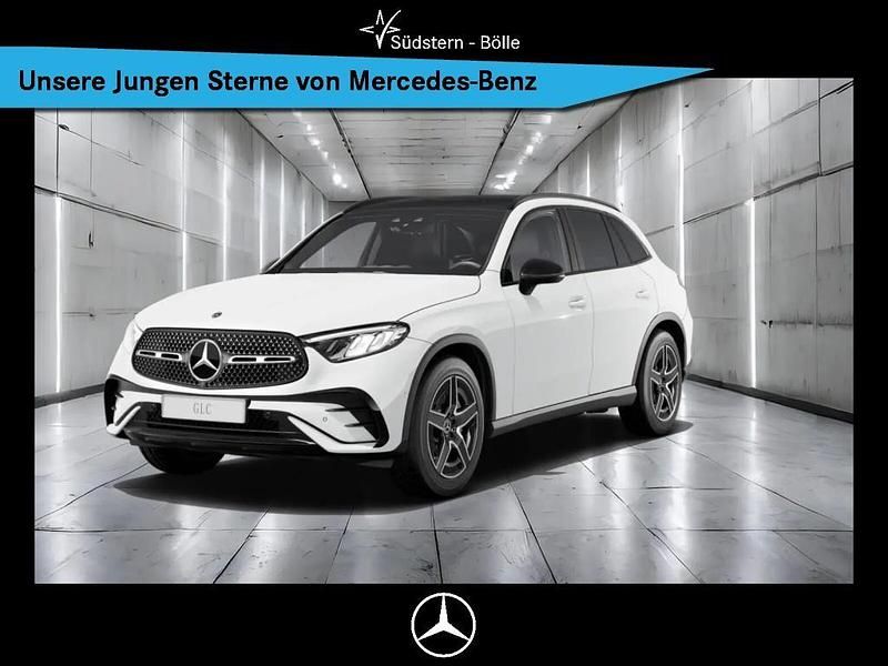 Weiss Gebraucht 2024 Mercedes GLC220 AMG SUV | 51.740 € (Superpreis) - Bild 1/4